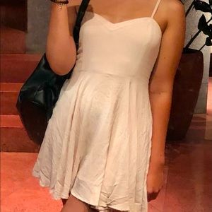 Aritzia Blush Pink Mini Dress